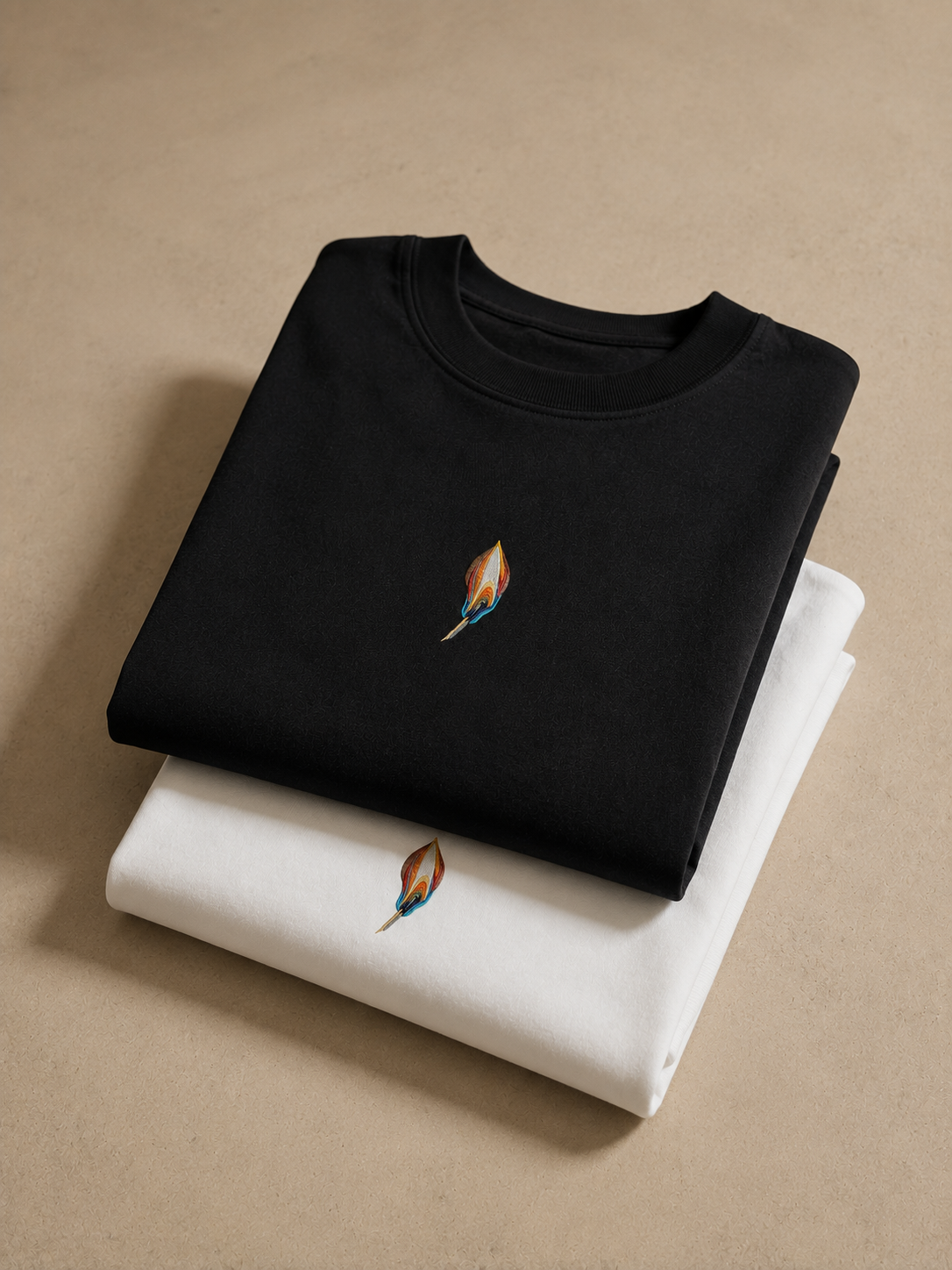 Burning Matchstick Oversized Tee