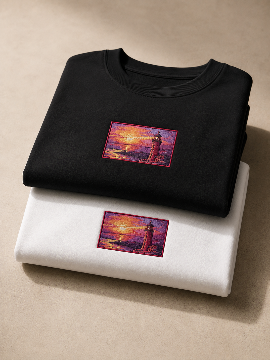 Last Light Oversized Tee — Black