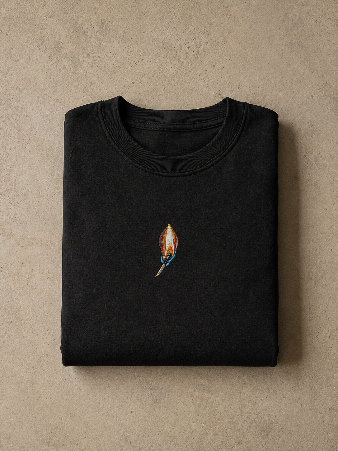 Burning Matchstick Oversized Tee