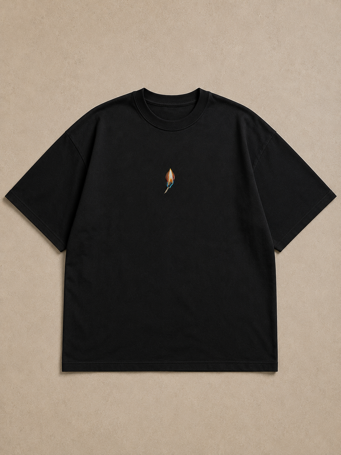 Burning Matchstick Oversized Tee