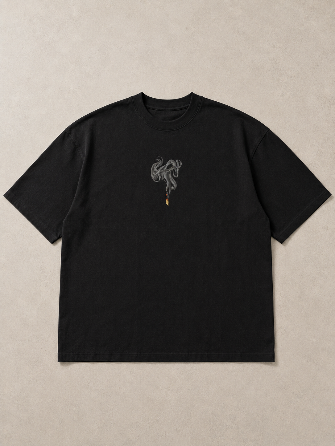 Last Match Oversized Tee — Black