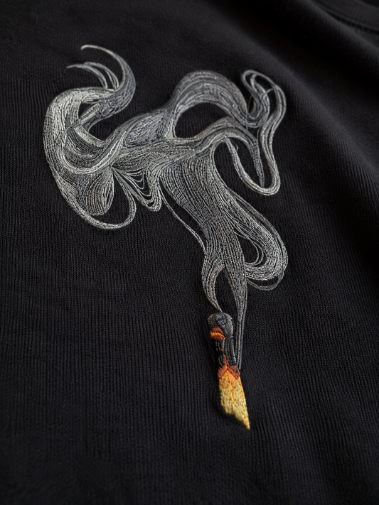 Last Match Oversized Tee — Black